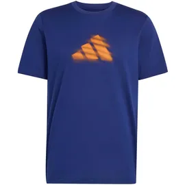 adidas Clay Graphic Kurzarm-t-shirt - dark blue M