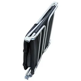 Outsunny Gartenliege 182 x 56 x 25 cm Schwarz