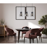 Italux PND-22371-3-BK+SG Pendelleuchte Darlena E27