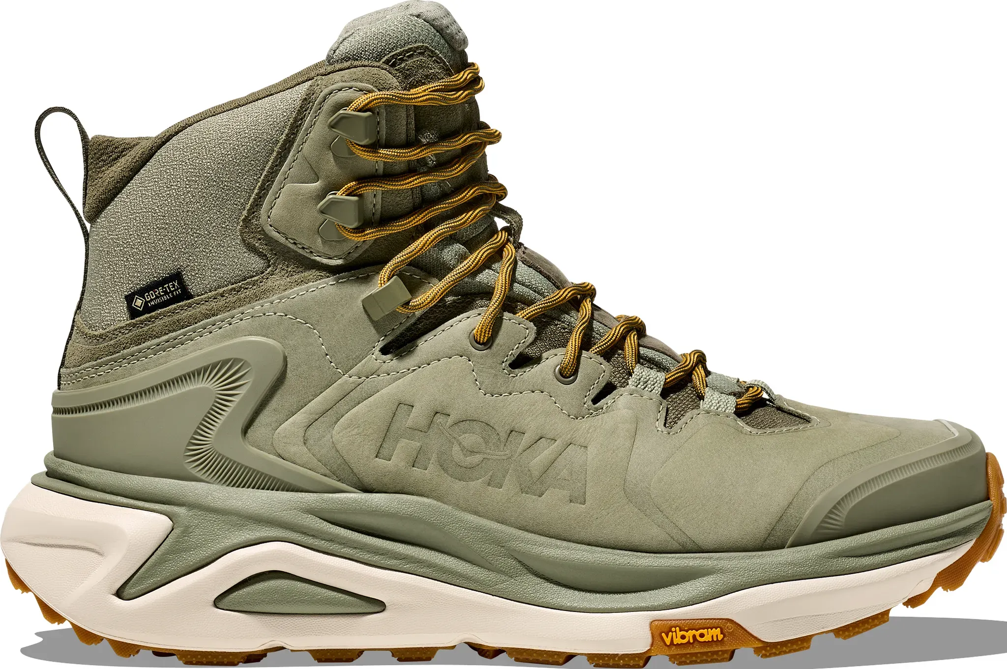 Hoka Herren Kaha 3 GTX Wanderstiefel - 46 - SEA MOSS / OAT MILK