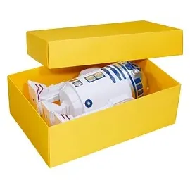 Buntbox 3 BUNTBOX M Geschenkboxen 1,1 l gelb 17,0 x 11,0 x 6,0 cm