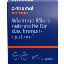 Orthomol Immun Himbeer / Menthol Direktgranulat 7 St.