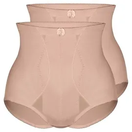 SASSA Damen Miederslip Miederhose, Einfarbig, Gr. 48 (Herstellergröße: 95), Beige (Puder 00400) - 48