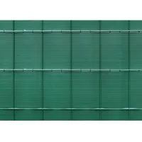 Floraworld Sichtschutzstreifen PVC 201,5 x 24 cm Grün 4 St.