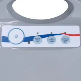 vidaXL Poolroboter Edelstahl 0,48 m x 0,70 m