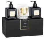 Cape Island Geschenkset Candle + Care - BLACK GOLD