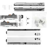 vasalat BLUM Tandembox Set Modell N KB bis 600mm - weiß - 400 mm Auszug