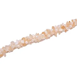 Collier FIRETTI "Schmuck Geschenk Halsschmuck Halskette Farbstein Edelstein Citrin", gelb (gelbgoldfarben, gelb, weiß), Halsketten, Damen, Messing-Nylon-Perlen, L: 50cm, Messing, Nylon, Perlen, Made in Germany - mit Citrin - mit Naturperle