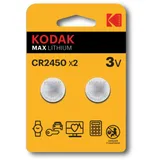 Kodak Max Lithium CR2450 - 3V / BP2
