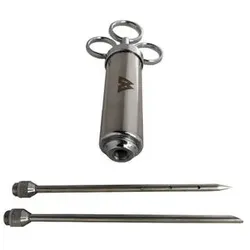WOLFCUT - BBQ Marinierspritze 60 ml mit 2 Nadeln