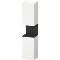 Duravit Qatego Hochschrank Weiß Supermatt, mit Nischenbeleuchtung × weiß
