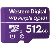 Western Digital WD Purple SC Ultra Endurance microSD Card 512 GB (512 GB, microSDXC Speicherkarte