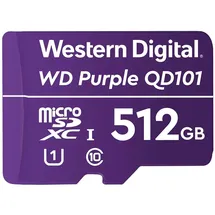 Western Digital WD Purple SC Ultra Endurance microSD Card 512 GB (512 GB, microSDXC Speicherkarte