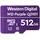 Western Digital WD Purple SC Ultra Endurance microSD Card 512 GB (512 GB, microSDXC Speicherkarte