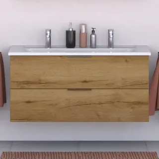 Steinkamp Living 2.0 Waschtischunterschrank 115 cm für Steinkamp Living 2.0 Doppel-Waschtisch 120 cm STVVT01211-267, Badmöbel,