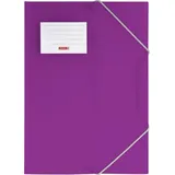 Brunnen Sammelmappe FACT!pp DIN A4 purple transparent