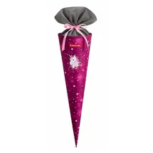 Step By Step Schultüte ,mit eingenähtem Bändchen - Rosa