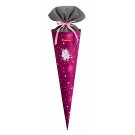Step By Step Schultüte ,mit eingenähtem Bändchen - Rosa