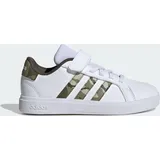 Adidas Grand Court 2.0 Kids Cloud White / Olive Strata / Shadow Olive 35