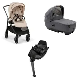 Nuna Kinderwagen SwivTM next Biscotti inklusive CARITM next Granite & BASETM next