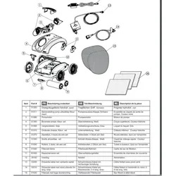 Ersatzteil für Poolroboter 5210 Pumpenauslass-klappe
