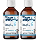 Oralflora Mundspülung H2O2 Wasserstoffperoxid 0,1% alkoholfrei 500 ml