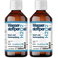 Oralflora Mundspülung H2O2 Wasserstoffperoxid 0,1% alkoholfrei 500 ml