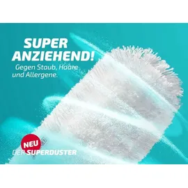 Leifheit Staubwedel Bezug 2er-Set Türkis