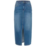 Kaffe Rock KAsinem A-shape in Medium Blue Denim | Gr.: 34