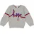 Fred's World by Green Cotton Unisex Knit Jacquard Sweater, Grey Melange, 140 EU - 140