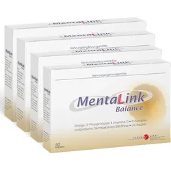 MentaLink Balance Omega 3 Darm-Hirn Achse - DHA EPA | Forum Vita® Weichkapseln 4x60 St