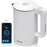 Aigostar - Smart Wasserkocher mit Temperatureinstellung 40°C-100°C, WiFi Steuerung Kompatibel zu Alexa, 1,7 l Edelstahl Doppelwand Cool Touch, Leise