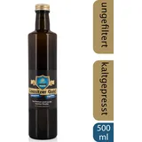 Leinöl kaltgepresst - Lausitzer Gold ungefiltert erste Pressung Omega 3, 500ml