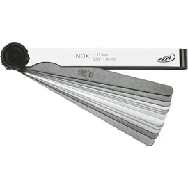 Helios Preisser Fühlerlehre 20 Blatt 0,05-1,00 mm 100 mm rostfrei