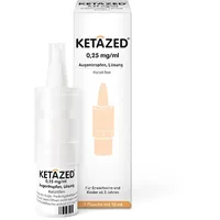 TRB Chemedica Ketazed 0,25 mg/ml Augentropfen Lösung