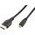 Auviso Micro-HDMI auf HDMI Kabel 1 m Schwarz