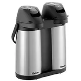 Bartscher Isolierkannen Duo 1,9L-ST schwarz, silber 2x 1,9 l