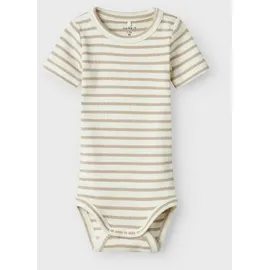 NAME IT Unisex Nbnbani Ss Body Noos, Pure Cashmere, Numeric_86 - numeric_86