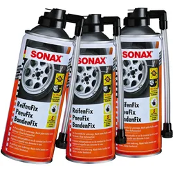 3x 400ml Sonax Reifenfix Reifen-dichtungs-set Reifenmontageset Reparatur Dose: