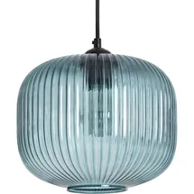 efectoLED - Pendelleuchte Glas Modra Blau