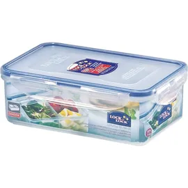 Lock & Lock Vorratsdose rechteckig, 1,0 l mit 3 Innenboxen 205 x 134 x 69 mm