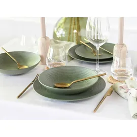 CreaTable Catania Eukalyptus Tafelservice 12-tlg. grün