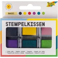 Folia Stempelkissen Basic Schwarz 6 St.