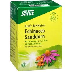 Echinacea Sanddorn Tee Kraft der Natur Salus