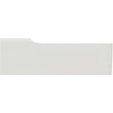 Ideal Standard Conca Waschtisch T3807MA mit 3 Hahnlöchern, ohne Überlauf, 1200 x 450 x 145 mm, weiß Ideal Plus