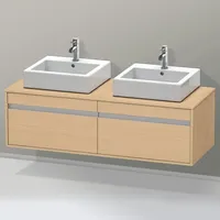 Duravit Ketho Waschtischunterschrank, 2 Auszüge, KT6697B3030