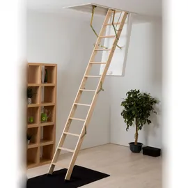 DOLLE Bodentreppe clickFIX 4-teilig bis 274 cm Holz/Kunststoff