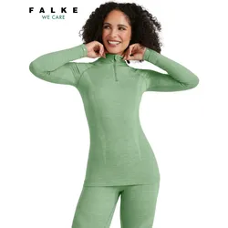 Falke Damen Langarmshirt Wool-tech quiet green (7378) (7378) S