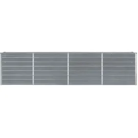 vidaXL Hochbeet 320 x 40 x 77 cm Grau
