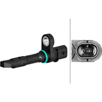 Hella 6PU 358 217-291 Sensor, Raddrehzahl - 2-polig